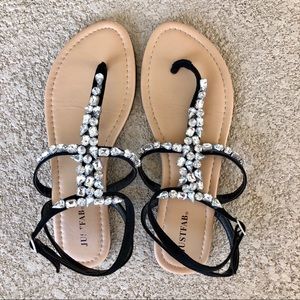 Rhinestone Sandals